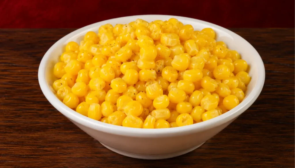 Takeout Menu Buttered Corn