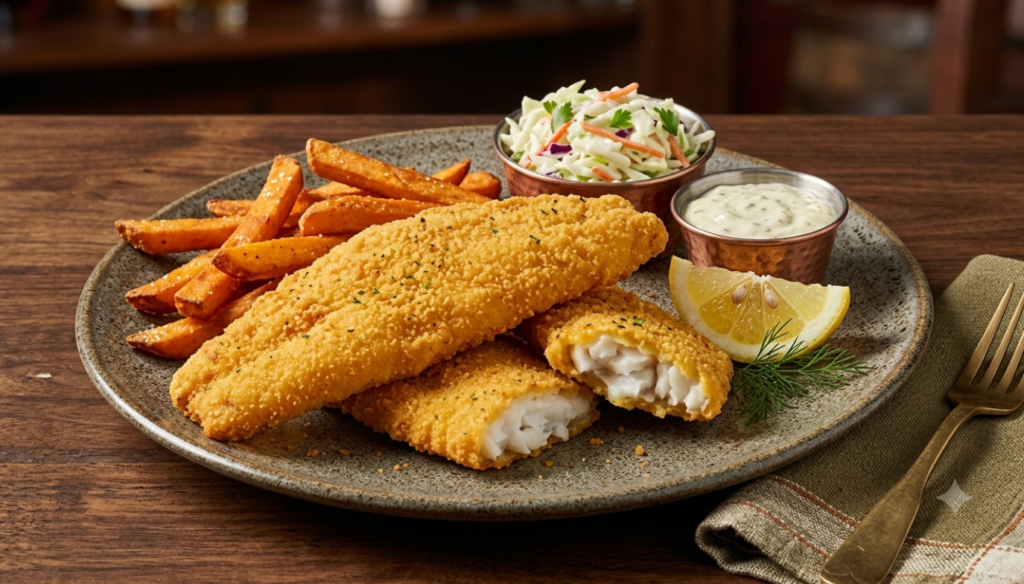 Takeout Menu Fried Catfish