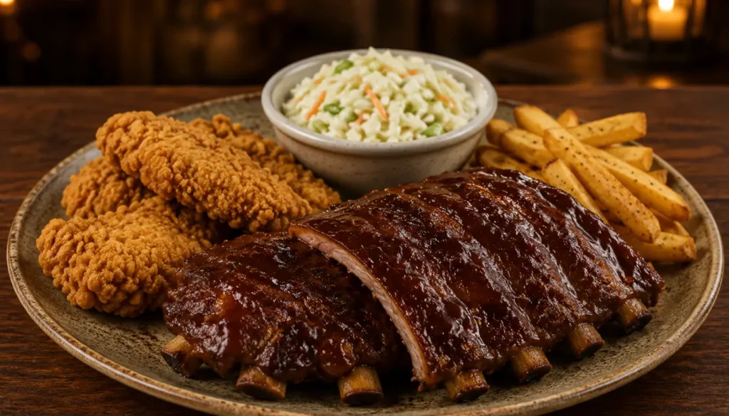 Takeout Menu Chicken Critters & Ribs