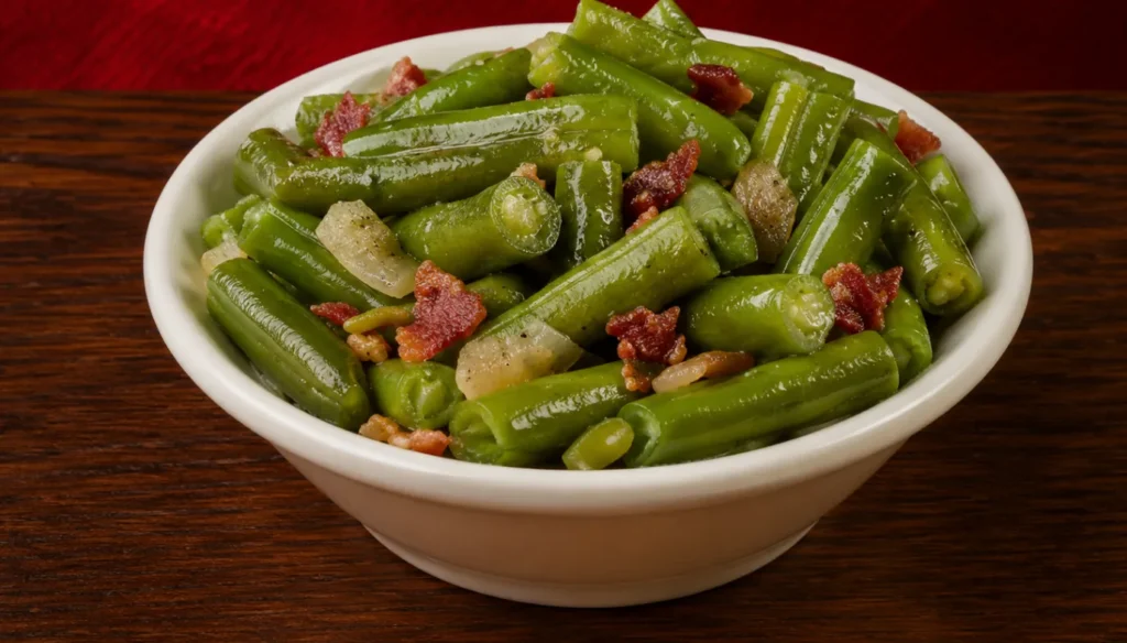 Takeout Menu Green Beans