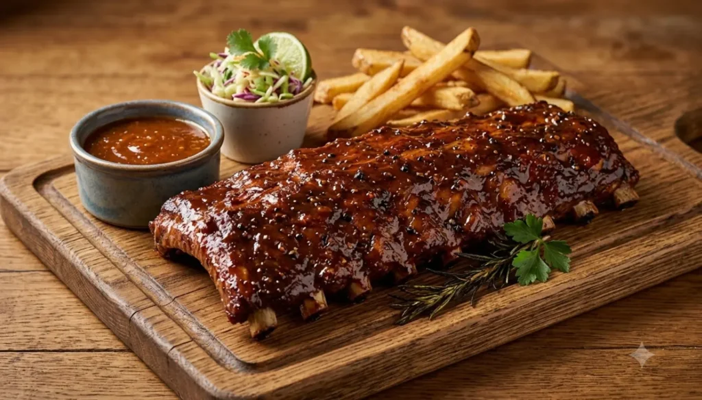 Takeout Menu 1/2 Slab Ribs
