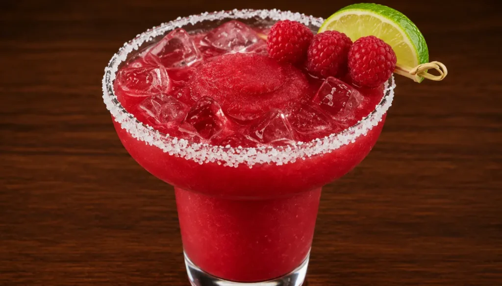 Drinks Menu Raspberry Margarita