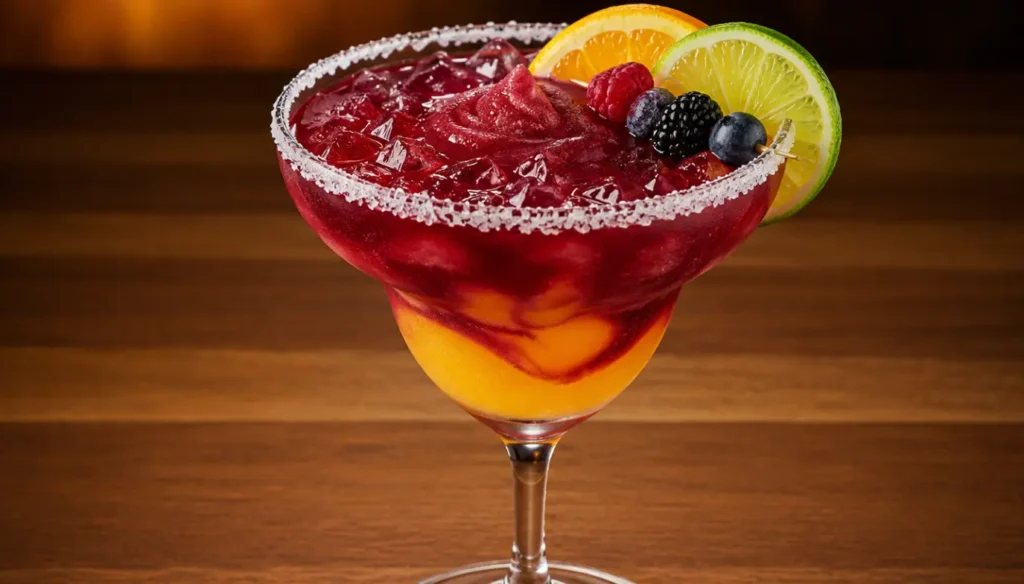 Drinks Menu Sangria Margarita