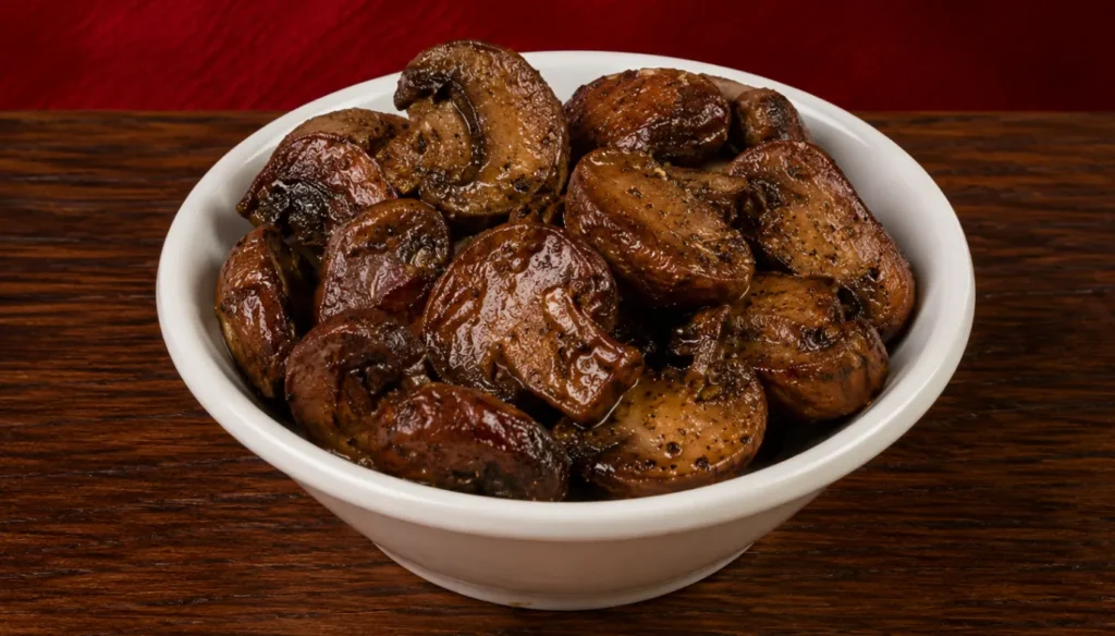 Takeout Menu Sauteed Mushrooms