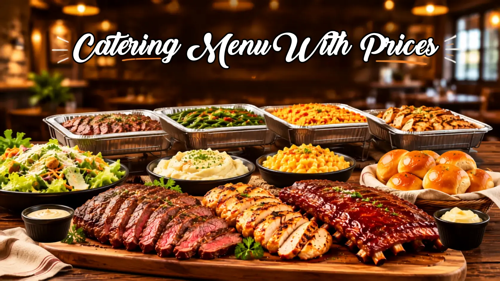 Catering Menu Texas Roadhouse catering menu with prices and group meal options
