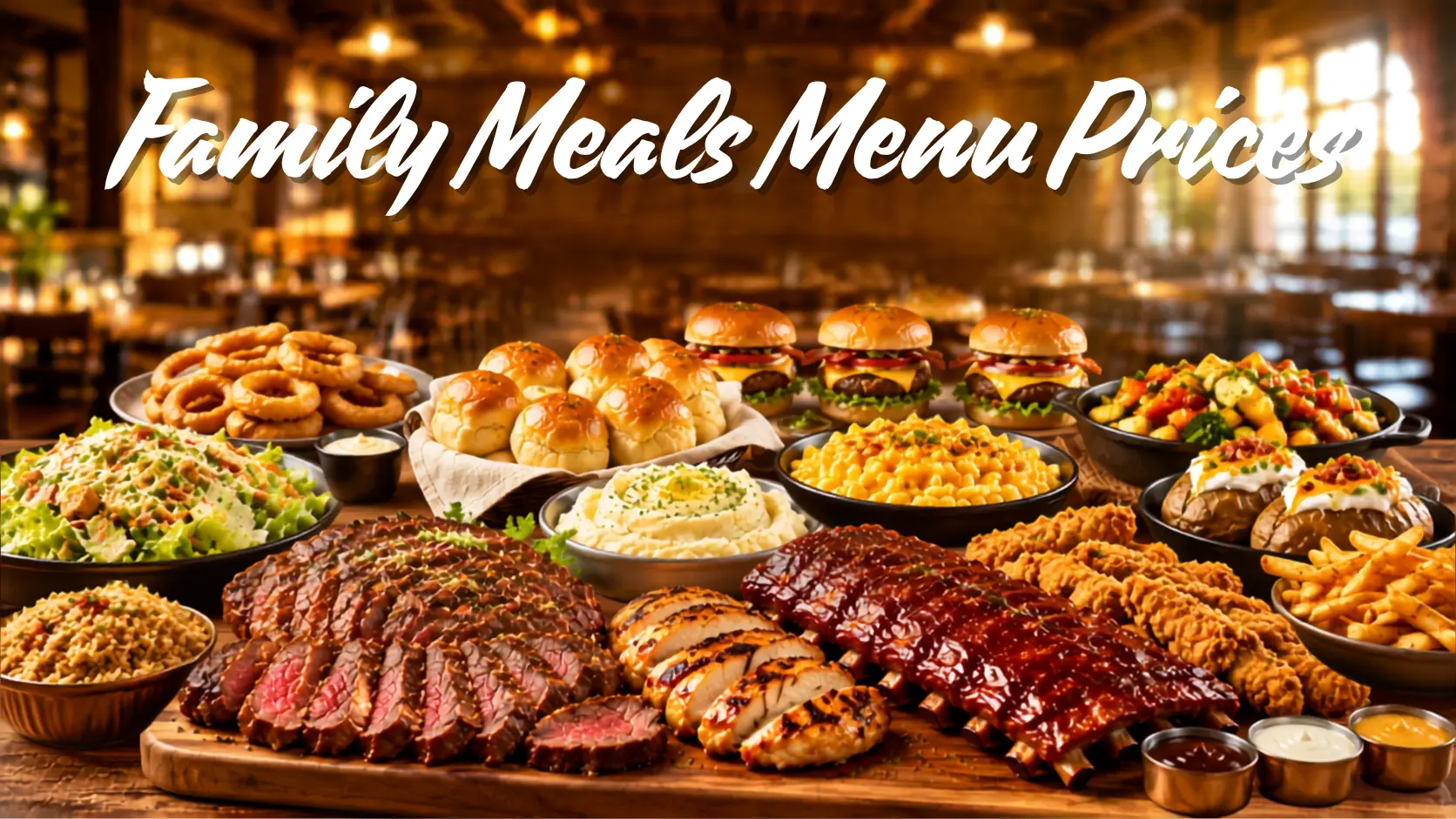 Family Meals Family Meals Menu with prices