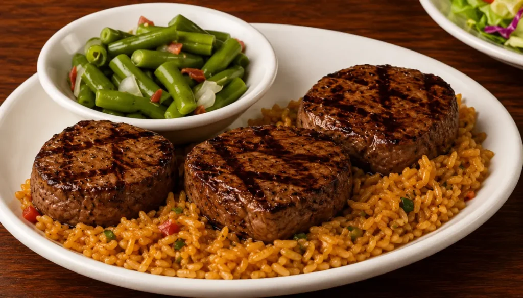 Lunch Specials Menu Filet Medallions & Ribs