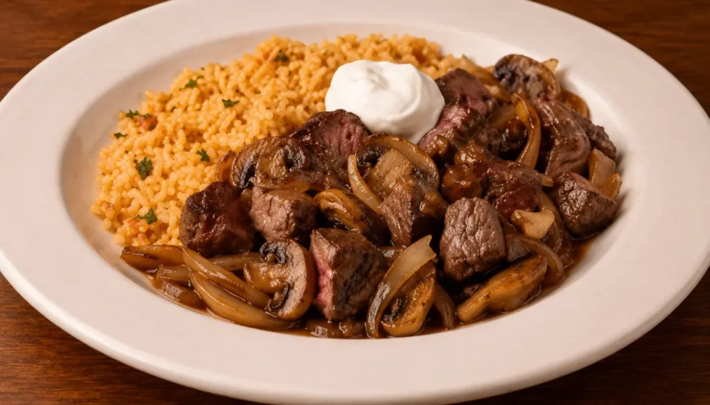 Catering Menu Hand-Cut Sirloin & Beef Tips