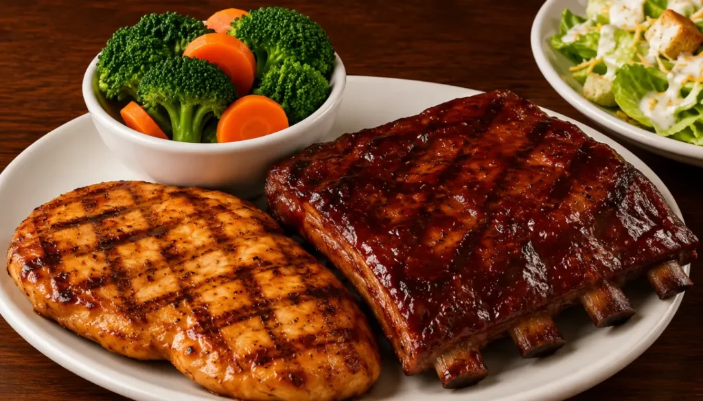 Catering Menu Hand-Cut Sirloin & Grilled BBQ Chicken