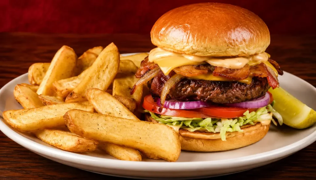 Lunch Specials Menu Smokehouse Burger