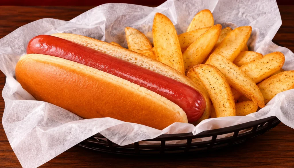 Kids Menu All-Beef Hot Dog