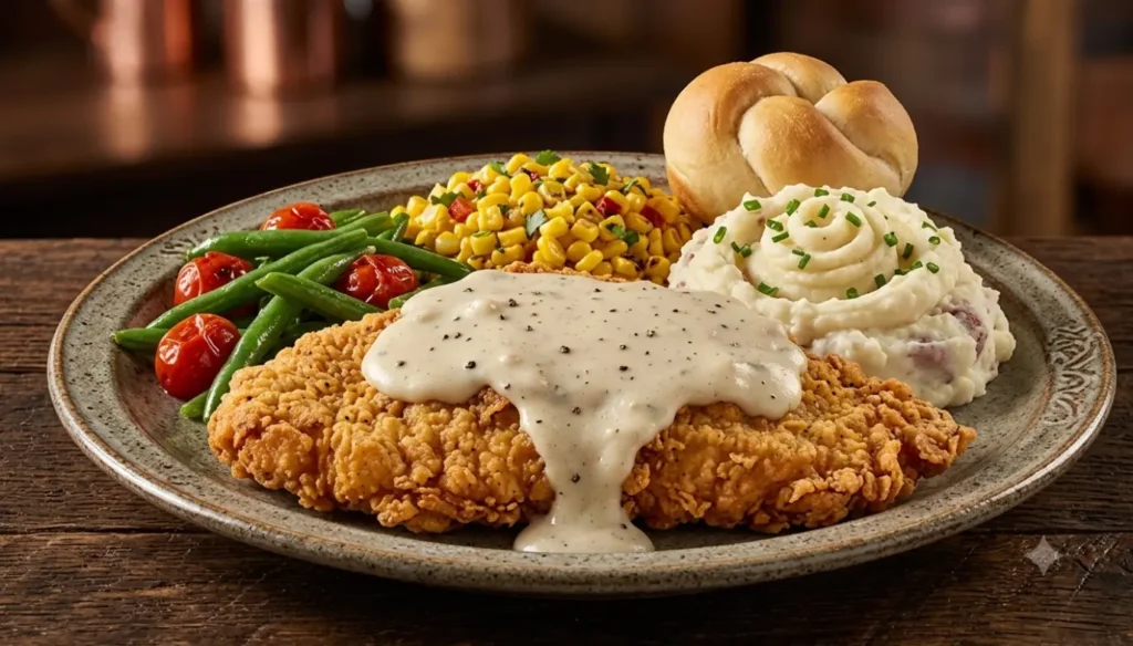 Early Dine Menu Country Fried Chicken
