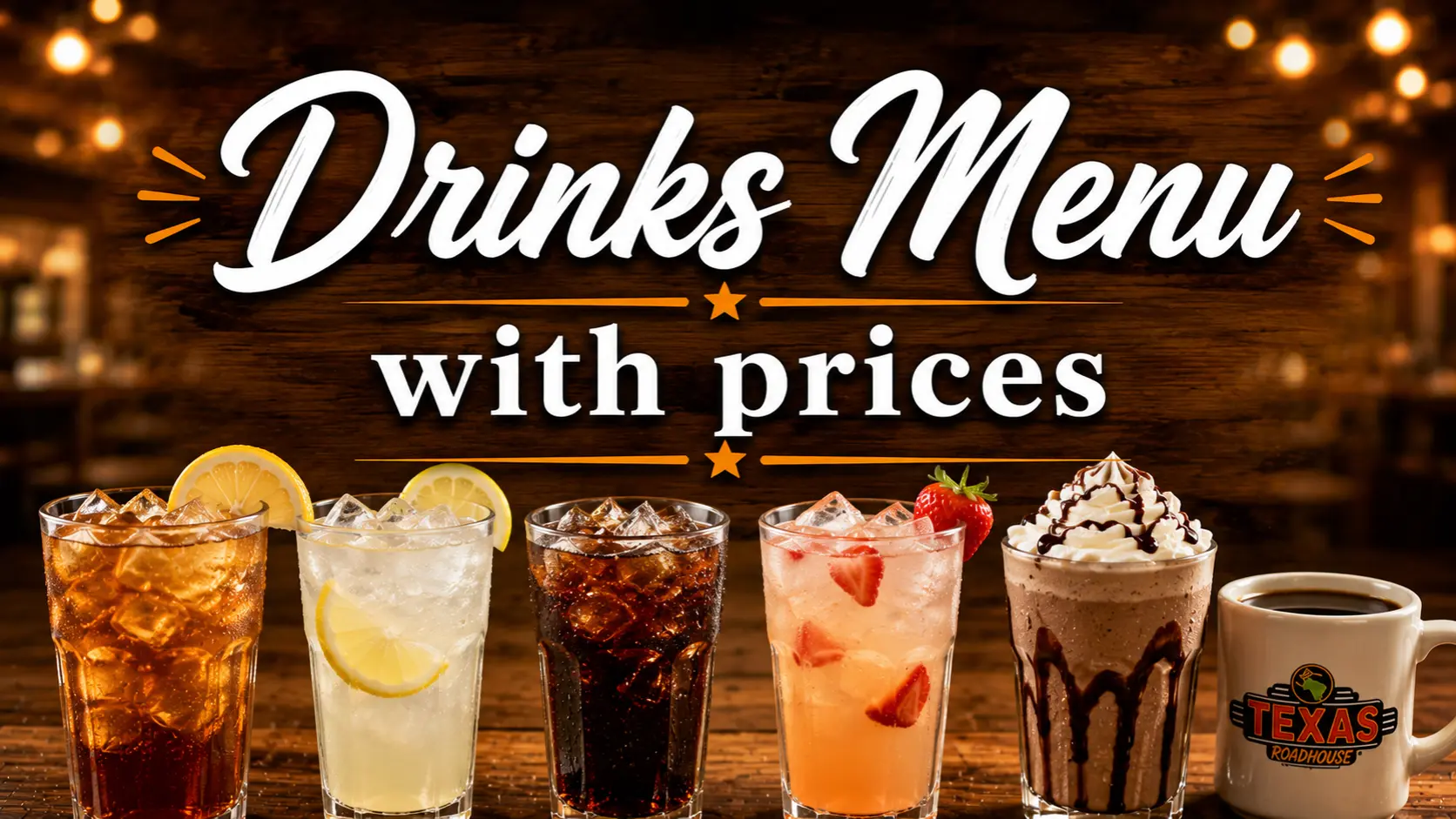 Drinks Menu Drinks Menu With Prices