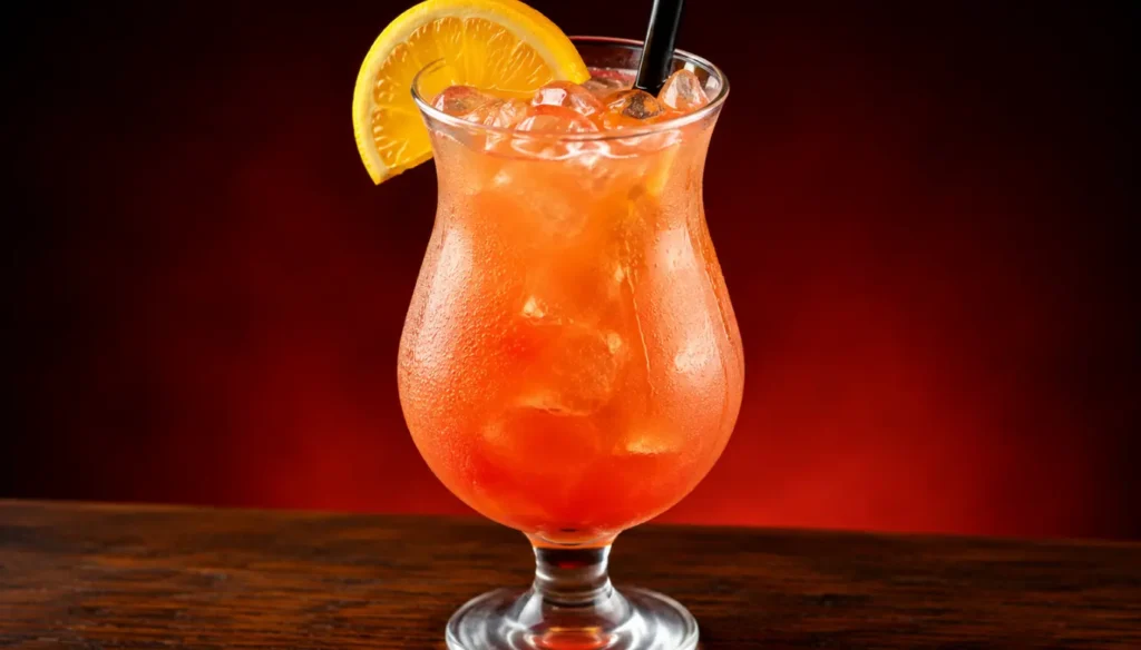 Drinks Menu Texas Peach Fuzz